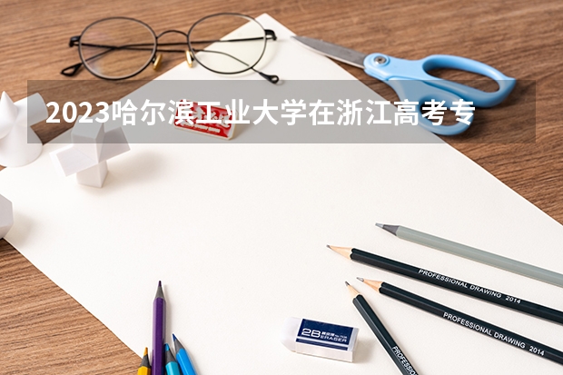 2023哈尔滨工业大学在浙江高考专业招生计划人数