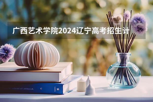 广西艺术学院2024辽宁高考招生计划详解