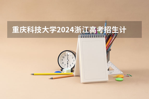 重庆科技大学2024浙江高考招生计划详解