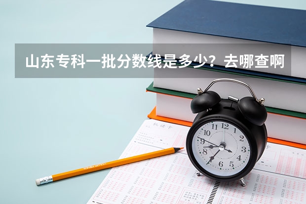 山东专科一批分数线是多少？去哪查啊？