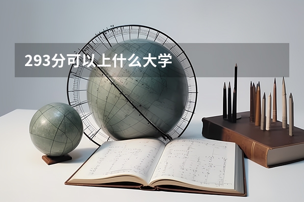 293分可以上什么大学