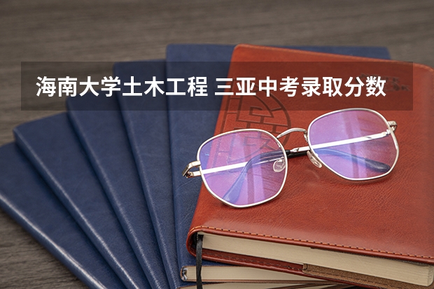 海南大学土木工程 三亚中考录取分数线