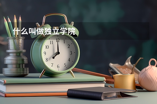 什么叫做独立学院