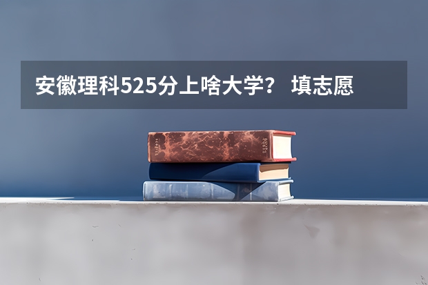 安徽理科525分上啥大学？ 填志愿参考：甘肃理科336分对应的大学