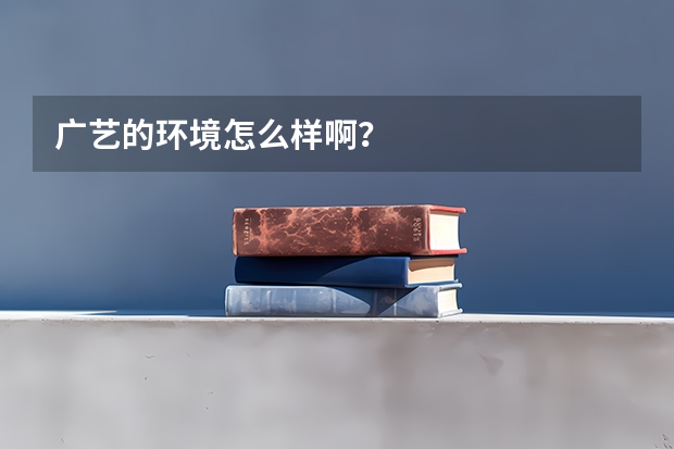 广艺的环境怎么样啊？