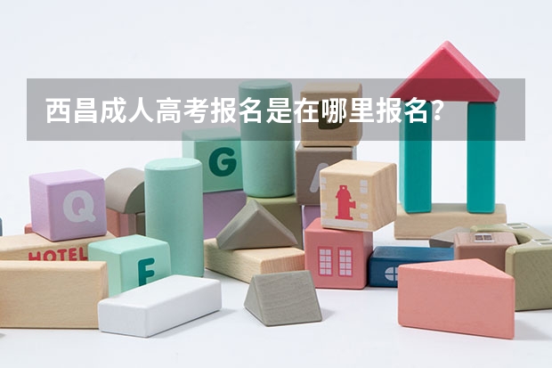 西昌成人高考报名是在哪里报名？