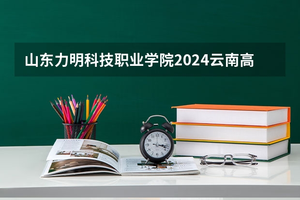 山东力明科技职业学院2024云南高考招生计划详解