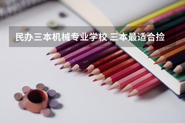 民办三本机械专业学校 三本最适合捡漏的15所民办大学