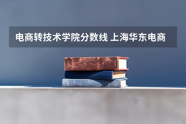 电商转技术学院分数线 上海华东电商科技专修学院分数线