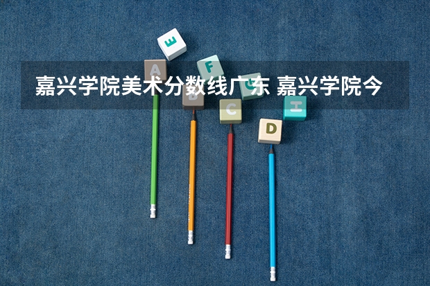 嘉兴学院美术分数线广东 嘉兴学院今年录取分数线