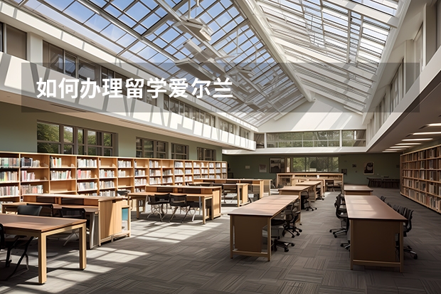 如何办理留学爱尔兰