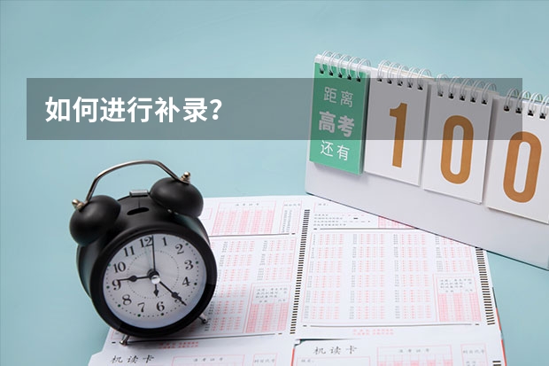 如何进行补录？