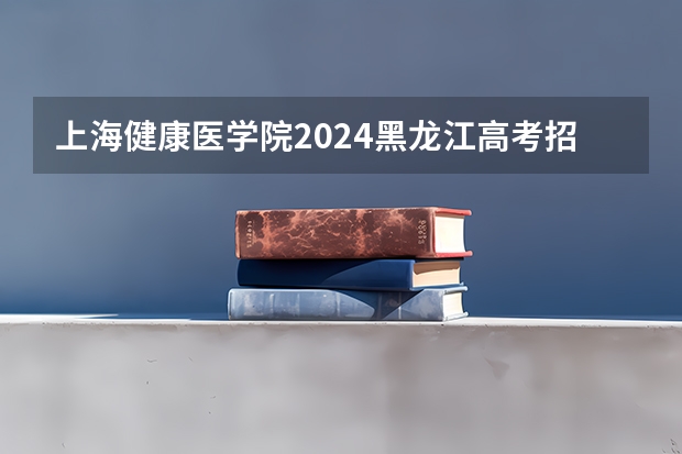 上海健康医学院2024黑龙江高考招生计划详解