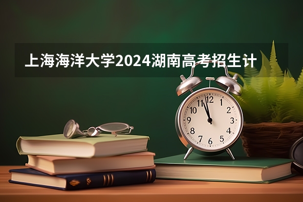 上海海洋大学2024湖南高考招生计划详解