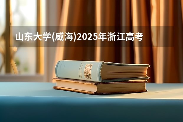 山东大学(威海)2025年浙江高考招生计划预测