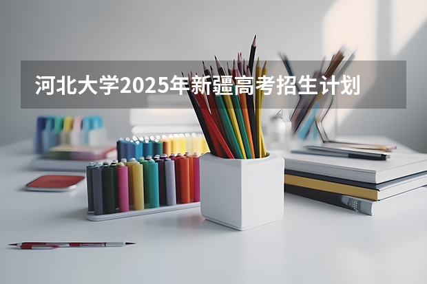 河北大学2025年新疆高考招生计划预测
