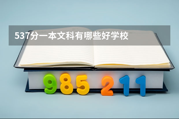 537分一本文科有哪些好学校