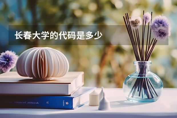 长春大学的代码是多少