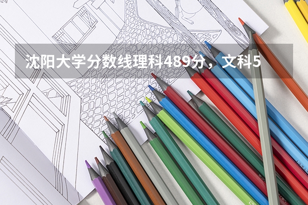 沈阳大学分数线理科489分，文科518分吗？