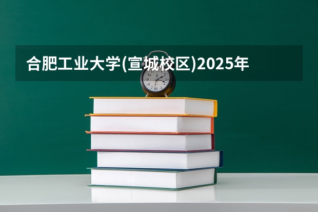 合肥工业大学(宣城校区)2025年云南高考招生计划预测