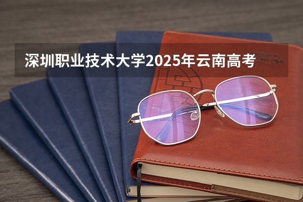 深圳职业技术大学2025年云南高考招生计划预测