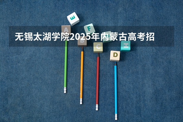 无锡太湖学院2025年内蒙古高考招生计划预测