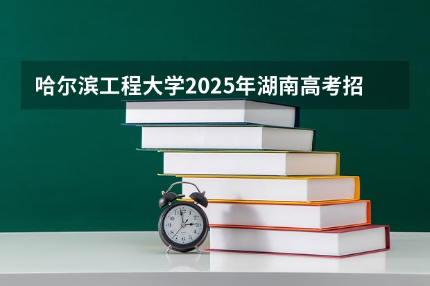 哈尔滨工程大学2025年湖南高考招生计划预测