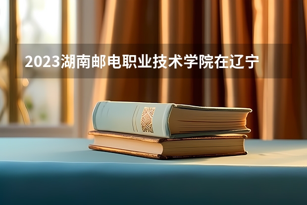 2023湖南邮电职业技术学院在辽宁高考专业招生计划人数