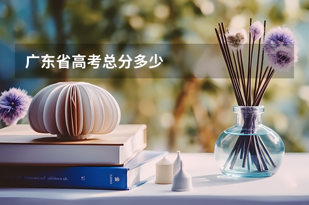 广东省高考总分多少