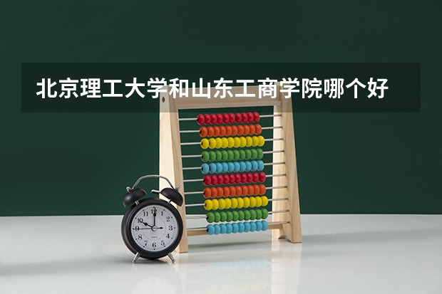 北京理工大学和山东工商学院哪个好