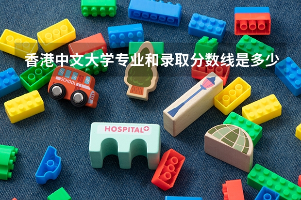 香港中文大学专业和录取分数线是多少