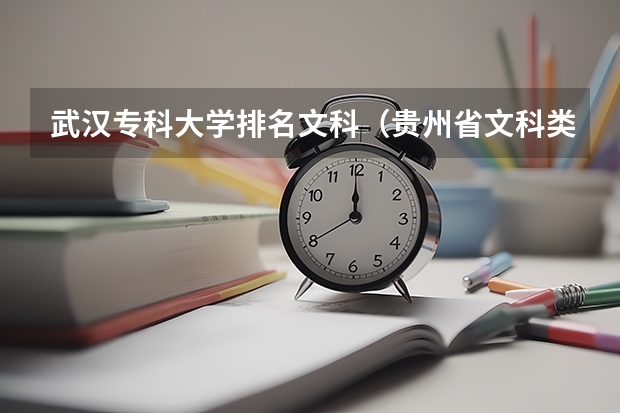 武汉专科大学排名文科（贵州省文科类排名靠前的高校）