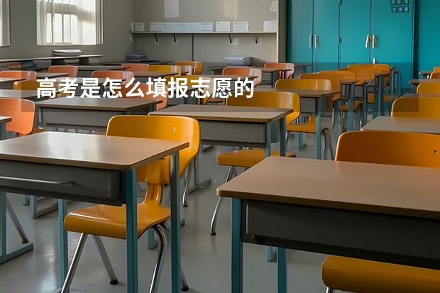 高考是怎么填报志愿的