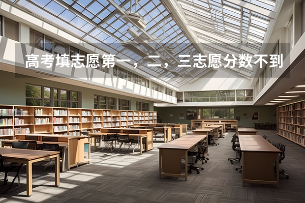 高考填志愿第一，二，三志愿分数不到被滑到了第四志愿分数线达到了，有填服从调剂能被录取到吗？