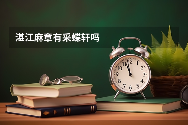 湛江麻章有采蝶轩吗