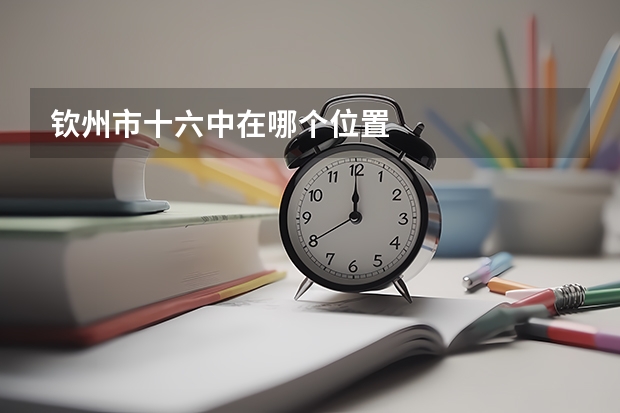 钦州市十六中在哪个位置