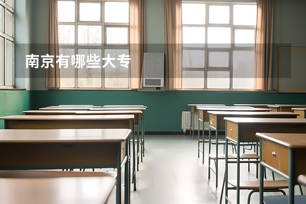 南京有哪些大专