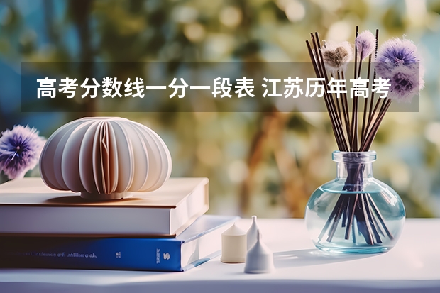 高考分数线一分一段表 江苏历年高考分数线一览表