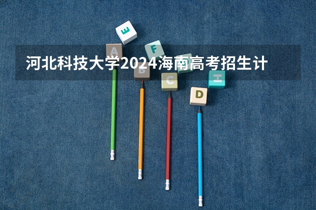 河北科技大学2024海南高考招生计划详解