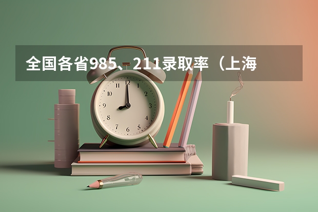 全国各省985、211录取率（上海高中一本率排名）