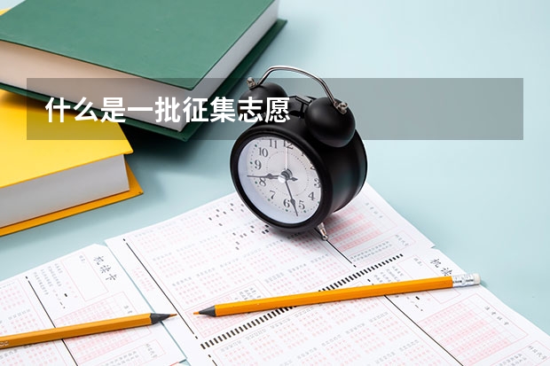 什么是一批征集志愿