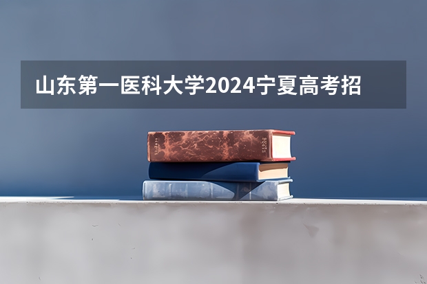 山东第一医科大学2024宁夏高考招生计划详解